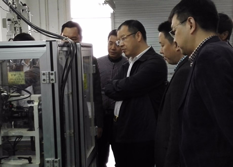 杨齐总裁到必发深圳分公司调研