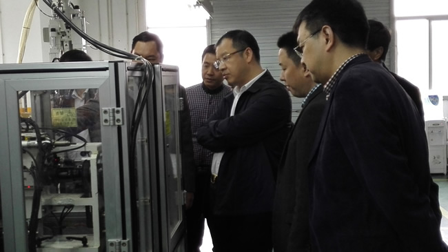 杨齐总裁到必发深圳分公司调研