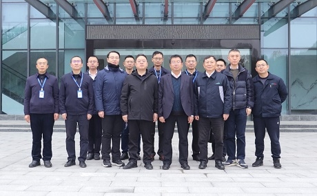 蒋文春率队莅临绵阳必发公司调研指导事情